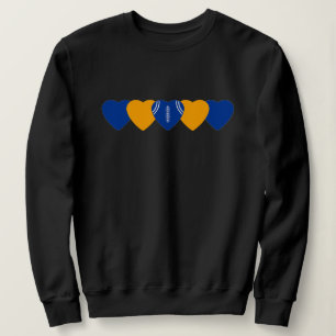 Camiseta Los Angeles Rams Heart Football Dark