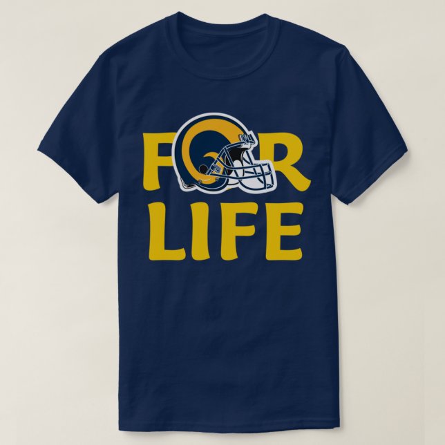 Camiseta Los Angeles Rams Premium (Frente do Design)