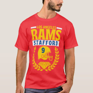 Camiseta Los Angeles Rams Stafford 9 Futebol Americano frie