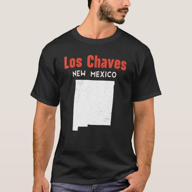 Camiseta Los Chaves EUA Estado América Viagem Novo Novo Méx (Frente)