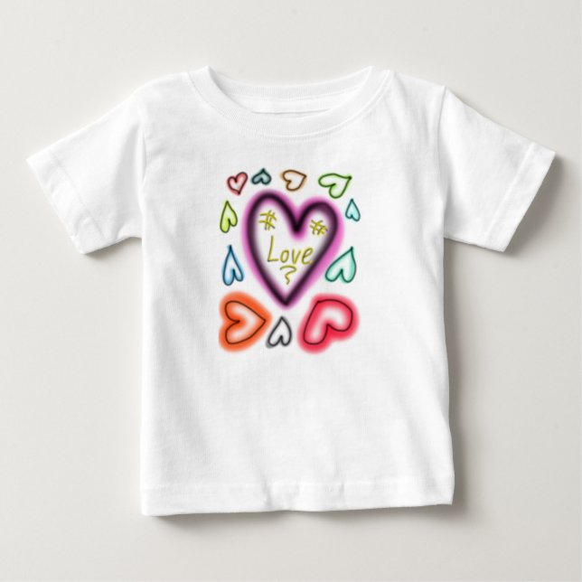 Camiseta los corazones (Frente)