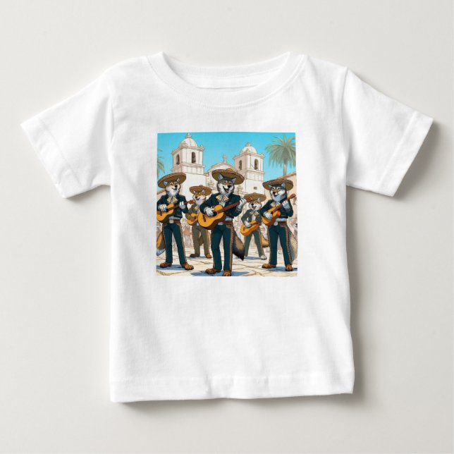 Camiseta Los Coyotes Mariachi  (Frente)