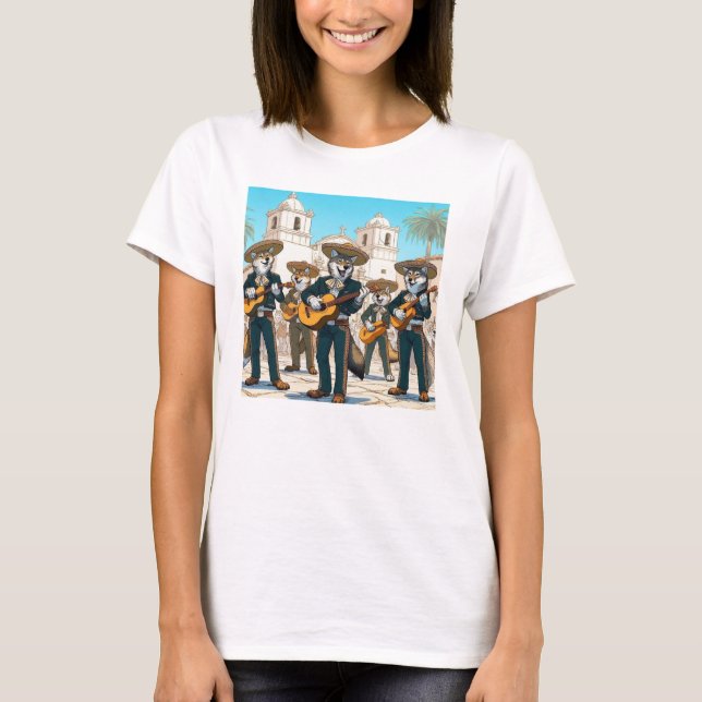Camiseta Los Coyotes Mariachi  (Frente)