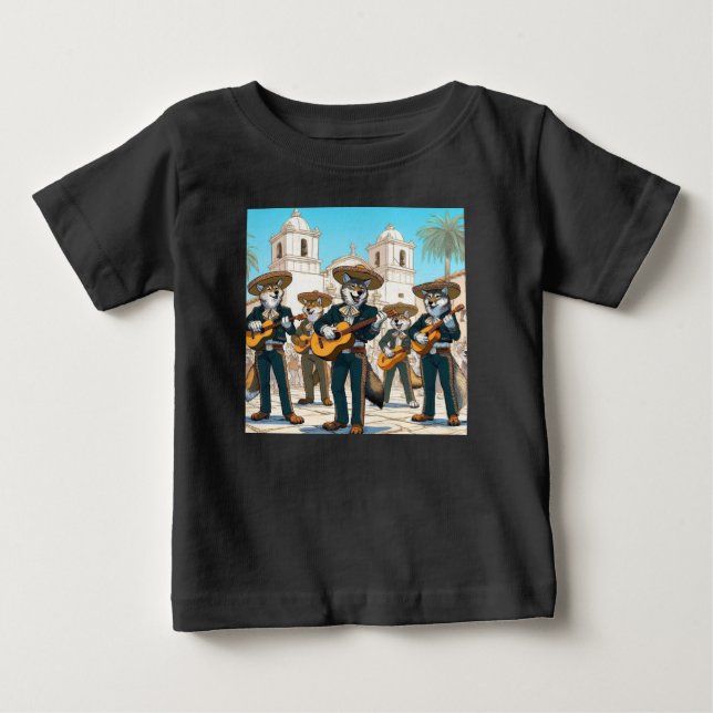 Camiseta Los Coyotes Mariachi  (Frente)
