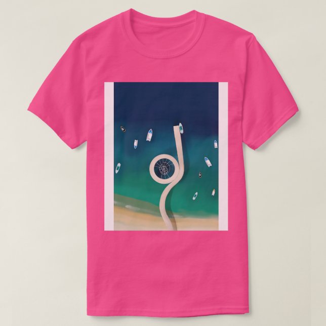 Camiseta Los Muertos Pier (Frente do Design)