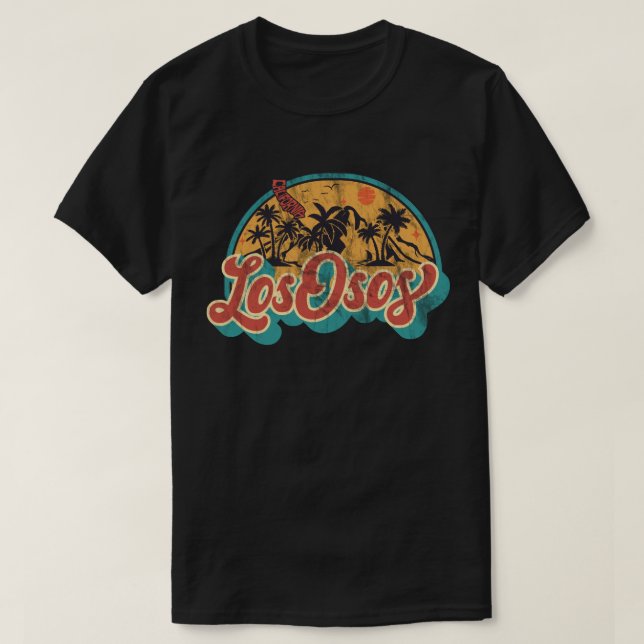 Camiseta Los Osos, Califórnia (Frente do Design)