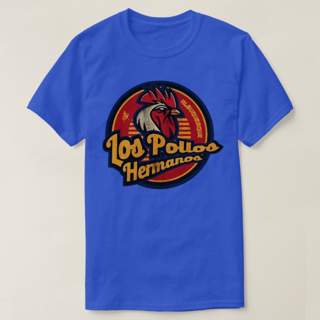 Camiseta Los Pollos Bros Fast Comida (Frente do Design)
