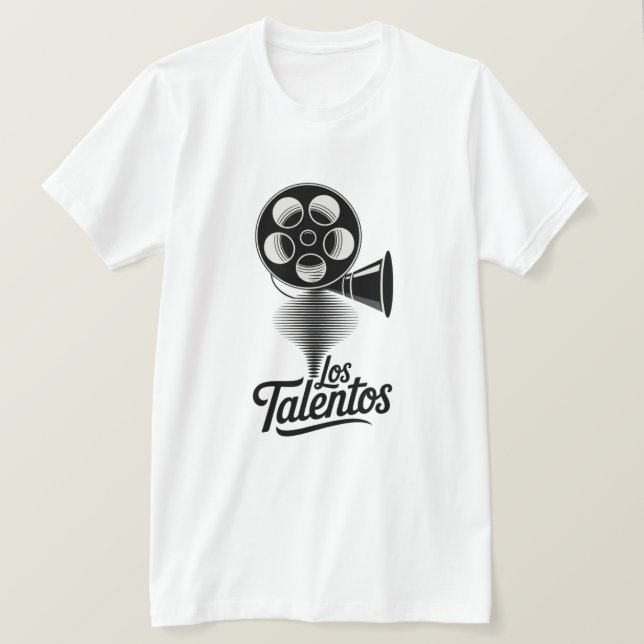 Camiseta Los Talentos Cinema Logo (Frente do Design)