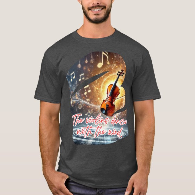 Camiseta Los Violines bailan con el viento (Frente)