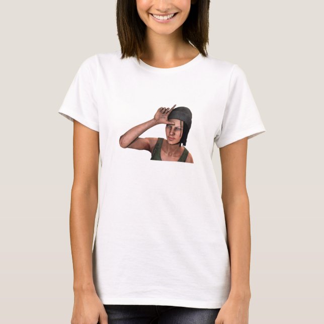 Camiseta LOSER SIGN x Nea Karlsson (Frente)