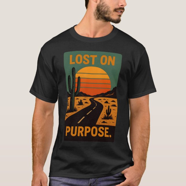 Camiseta Lost On Purpose (Frente)