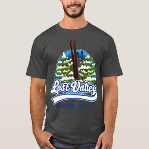 Camiseta Lost Valley Auburn Maine ski