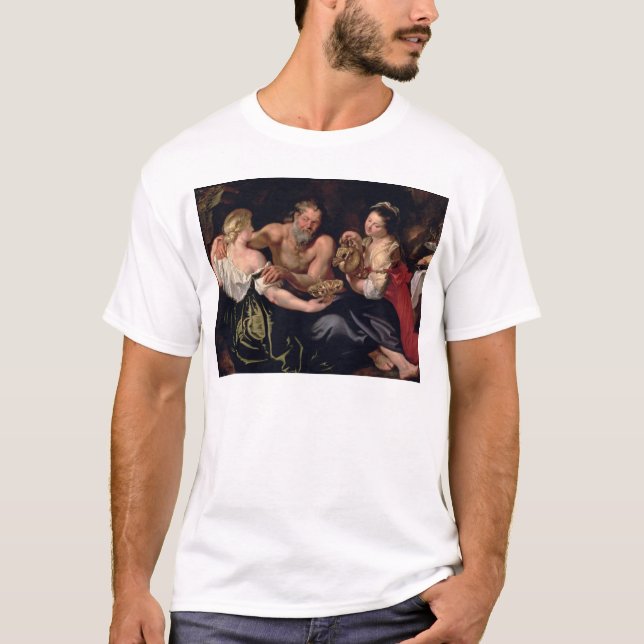 Camiseta Lote e suas filhas (Frente)