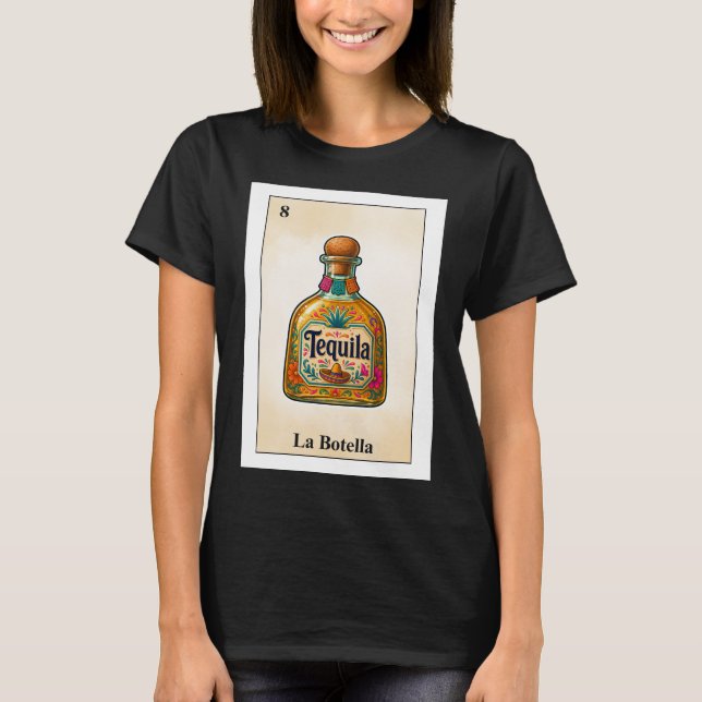 Camiseta Loteria Card La Botella  (Frente)