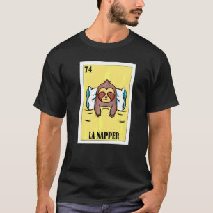 Camiseta Loteria Design mexicana Lottery Dormindo La Napper