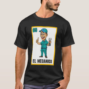 Camiseta Loteria Mecânica Espanhola El Mechanico Bingo Game