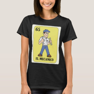 Camiseta Loteria Mecânica Espanhola El Mechanico Bingo Game