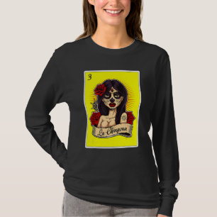 Camiseta Loteria Mexicana Chicana La Chin