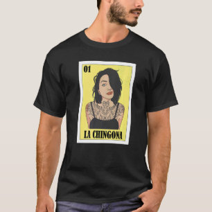 Camiseta Loteria Mexicana De Tatuagem Lottery Mexicana La C