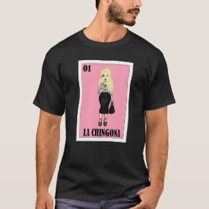 Camiseta Loteria Mexicana Gringa Loteria Mexicana La Chingo