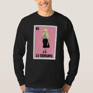 Camiseta Loteria Mexicana Gringa Loteria Mexicana La Chingo