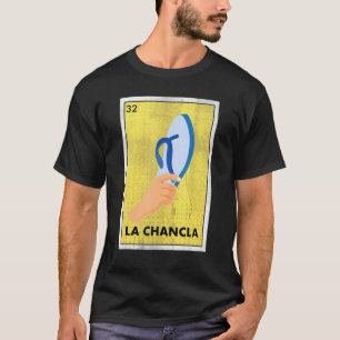 Camiseta Loteria mexicana La Chancla Tradicional Sacudir F