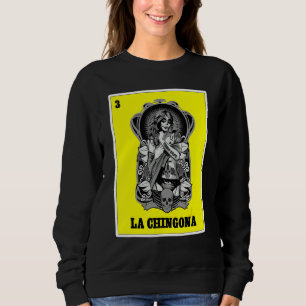 Camiseta Loteria Mexicana Para Mulheres Chula Chicana La Ch