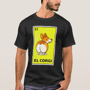 Camiseta Loteria Mexicana Paródia do Corgi