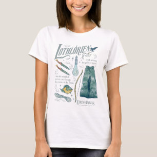 Camiseta LOTHLORIEN™ Colagem Gráfica em Aquarela