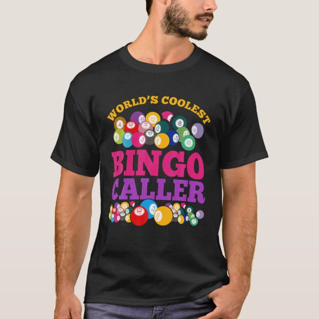 Camiseta Lottery Bingo Winner Gift Worlds Coolest Bingo Cal (Frente)