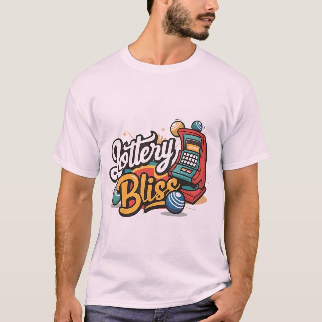 Camiseta Lottery Bliss Jackpot Machine T Shirt (Frente)