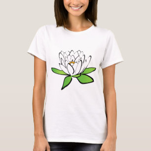 Camiseta Lótus Água Flor Flor Flor Flor Flor Flor Flor Flor