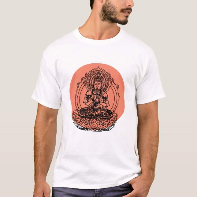 Camiseta Lotus Buddha (Frente)