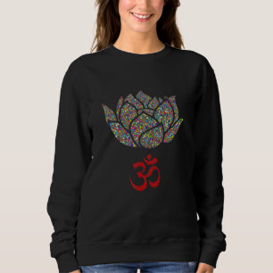Camiseta Lotus Flower Ohm Om Símbolo Yoga E Datas De Medita