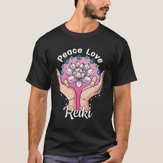 Camiseta Lotus Flower Reiki (Frente)