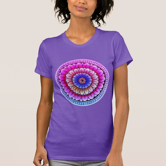 Camiseta Lotus Mandala (Frente)