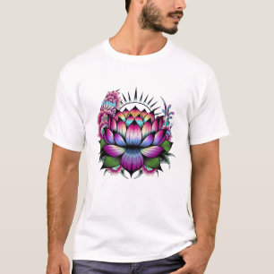 Camiseta Lótus - “Paz Interior... ou Apenas Evitando E-mail
