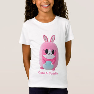 Camiseta "Lou Lou". Uma fofinho, criatura rosa