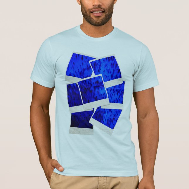 Camiseta Louça de Barro Azul Cobalto (Frente)