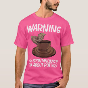 Camiseta Louça Divertida Para Arte Cerâmica Artística em Ar