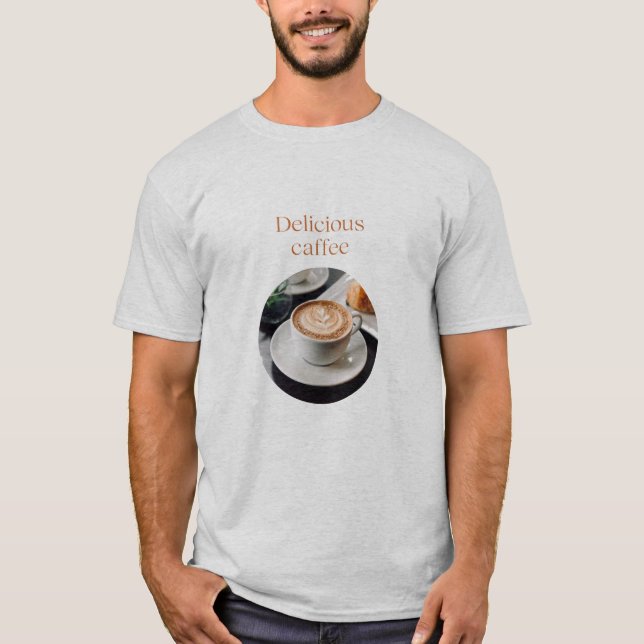 Camiseta Louca e deliciosa senhora de café (Frente)