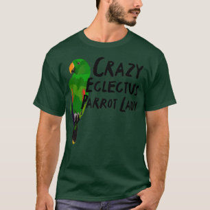 Camiseta Louca Eclectus Parrot Lady