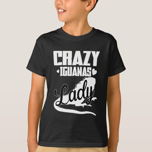 Camiseta Louca Iguana Lady (Frente)