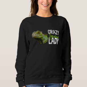 Camiseta Louca Iguana Lady Reptile Lizard Animal Novelty