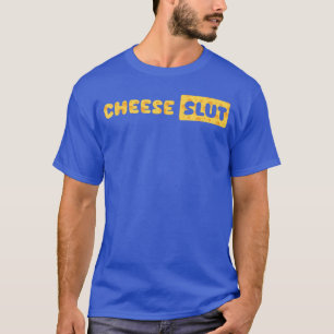 Camiseta Louca por Queijo Piada Amante de Queijo Humor de C