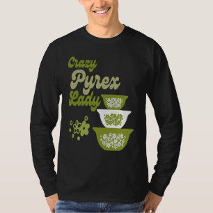 Camiseta Louca Senhora Pyrex Colecionadora de Flor de Prima