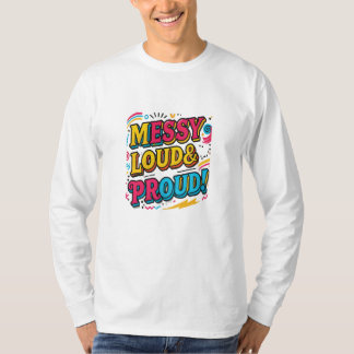 Camiseta "Louco e Orgulhoso"