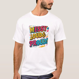 Camiseta "Louco e Orgulhoso"