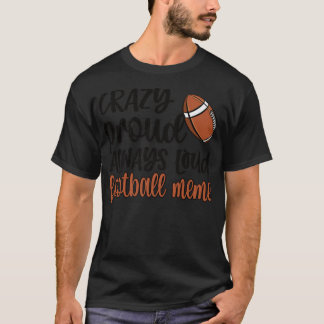 Camiseta Louco Orgulho Sempre Grande Vovó de Memória de Fut