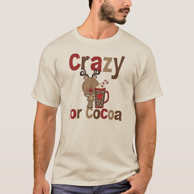 Camiseta Louco para o cacau (Frente)